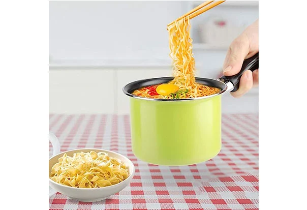 green mini milk pot